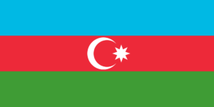 Pasfoto eisen Azerbeidzjan vlag ASA FOTO Amsterdam