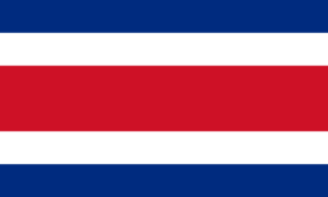 Pasfoto eisen Costa Rica vlag ASA FOTO Amsterdam