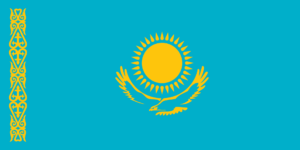 Pasfoto eisen Kazachstan vlag ASA FOTO Amsterdam