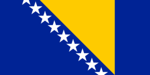 Pasfoto eisen Bosnië en Herzegovina vlag ASA FOTO Amsterdam
